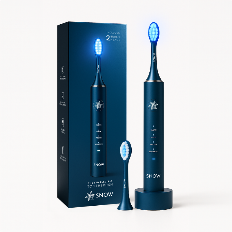 LED Whitening Electric Sonic Toothbrush - 50% OFF