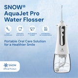 SNOW® AquaJet Pro Water Flosser | Cordless and Mouthwash Compatible