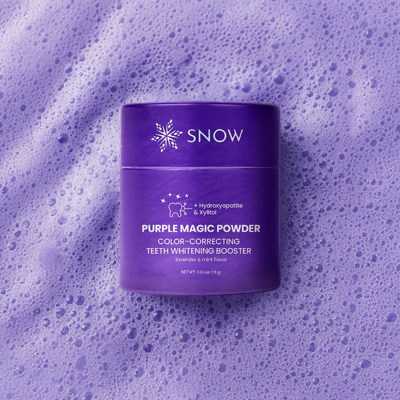 Purple Teeth Whitening Powder
