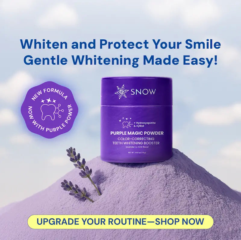 SNOW® Purple Primer Powder | Instant Brightening with Hydroxyapatite