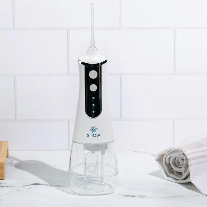 SNOW® AquaJet Pro Water Flosser | Cordless and Mouthwash Compatible