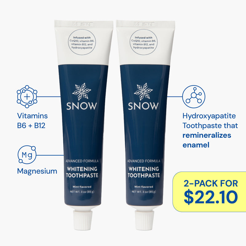 Vitamin-Infused Fluoride-Free Hydroxyapatite Whitening Toothpaste