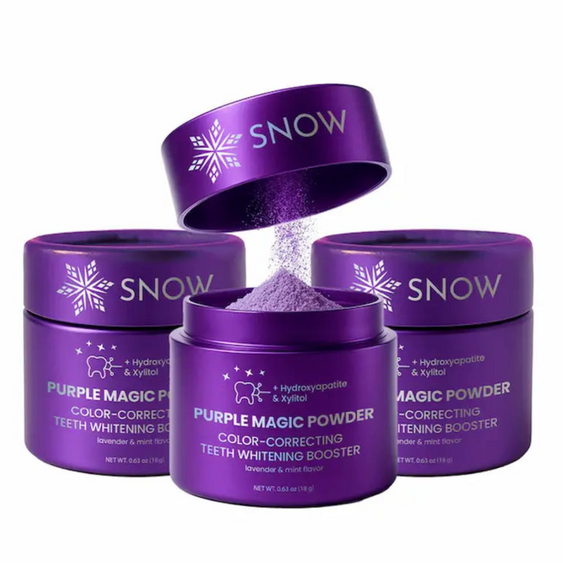 SNOW® Purple Primer Powder | Instant Brightening with Hydroxyapatite