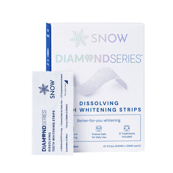 SNOW® DiamondSeries® | Dissolving Teeth Whitening Strips