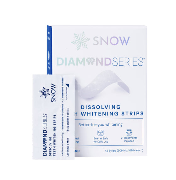DiamondSeries® | Dissolving Teeth Whitening Strips